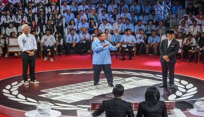 Debat Ketiga Capres Malam Ini Digelar di Istora Senayan