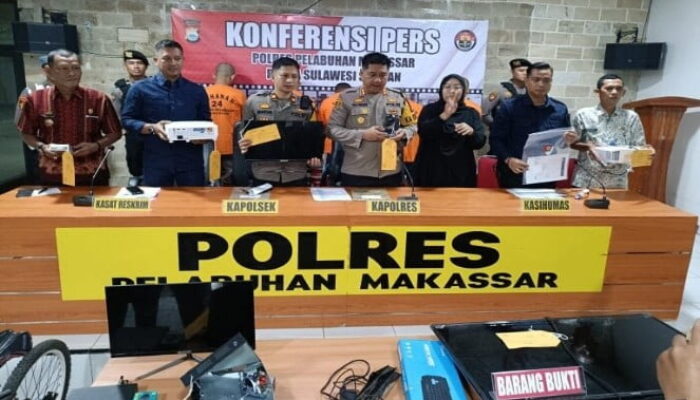Pelaku Pembobolan Kantor Kelurahan di Makassar Ditangkap Polisi