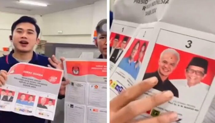 Geger, Video Surat Suara Sudah Tercoblos di Taiwan