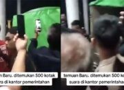 Geger, 500 Kotak Suara Ditemukan di Gedung Gubernur Sulawesi Utara