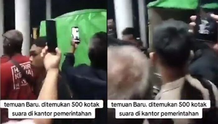 Geger, 500 Kotak Suara Ditemukan di Gedung Gubernur Sulawesi Utara