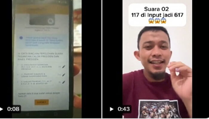 Kacau Hasil Real Count KPU, Netizen Sebut Suara 02 Dimark-Up