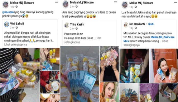 Oalah, Ngaku Terdaftar BPOM, Owner MLj Skin Ternyata Berbohong