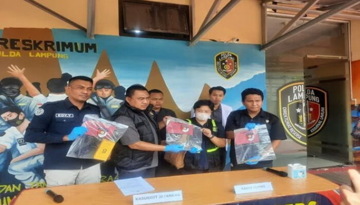 Ditreskrimum Polda Lampung Lumpuhkan Pencuri Bersenjata Api