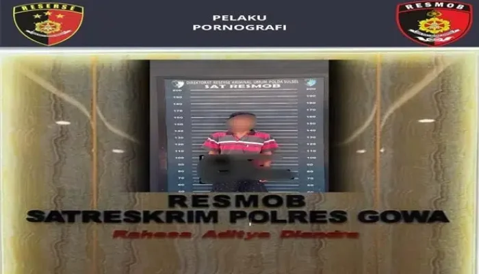 Tak Berkutik, Pria Sebar Foto Mesum di Facebook Dibekuk Polisi