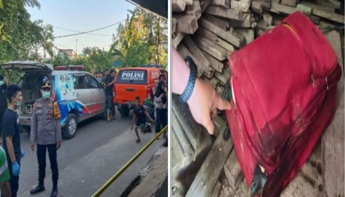 Koper Merah Berisi Mayat Wanita Gemparkan Warga Pangkep