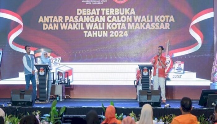 Ilham Fauzi Patahkan Visi Sampah Gratis Rezky Lutfi di Debat Pilwalkot Makassar
