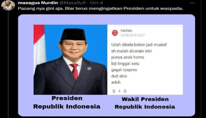 Polemik Fufufafa Guncang Medsos, Seruan Tak Pasang Foto Wapres Bergema