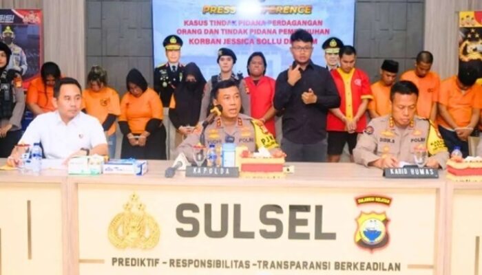 Polda Sulsel Ungkap Kasus Pembunuhan dan TPPO di Luwu Timur