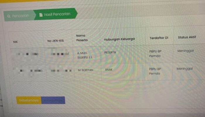Oknum ASN Dinsos Jeneponto Ubah KIS Warga Jadi Status Meninggal