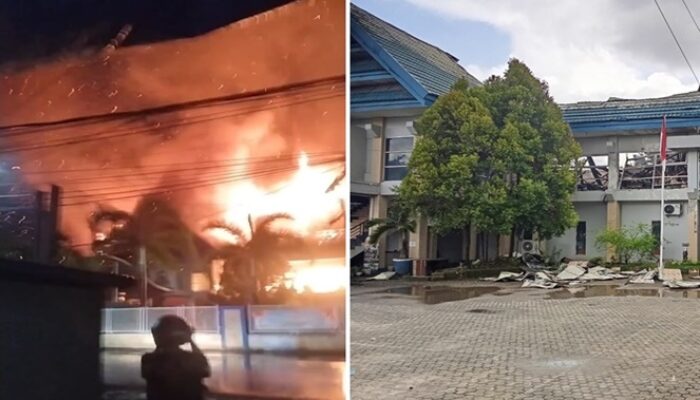 Kantor Disdik Makassar Terbakar, Danny Pomanto Minta Aparat Usut Tuntas