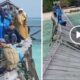 Aksi Heroik Nakes Sinjai Bak Spiderman Merayap di Jembatan Rusak Demi Warga Pulau Sembilan
