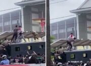 Aksi Tolak RUU TNI Panas, DPRD Sulut Jadi Arena Tarung Polisi vs Mahasiswa