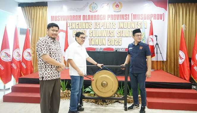 Brigjen Andi Anshar Resmi Pimpin ESI Sulsel 2025-2029