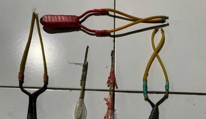 Busur Panah Mengancam! Begal di Makassar Kembali Beraksi Saat Sahur