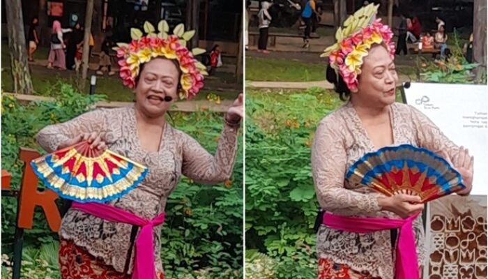 “Perempuan Penari Janger”, Ketika Puisi Menari di Panggung Tebet Eco Park