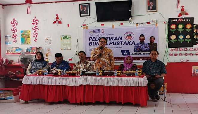 Dinas Perpustakaan Apresiasi Bunda Pustaka SD Borong, Google Saja Tahu Namanya