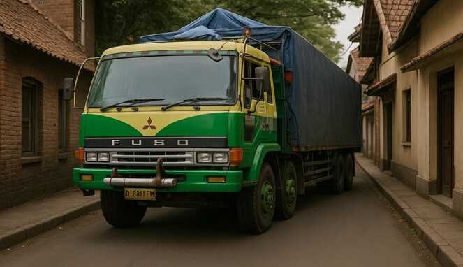 Aturan Mandul! Truk Berat Bebas Masuk Lorong di Makassar