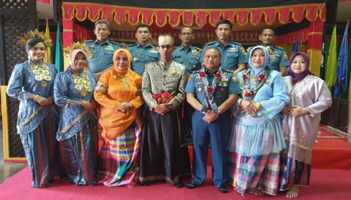 Putra Mahkota Gowa Sambut Danlantamal VI di Istana Balla Lompoa