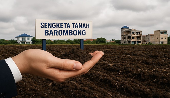 Diduga Salah Klaim Batas, Pelapor Minta Ukur Ulang Tanah Sengketa di Barombong
