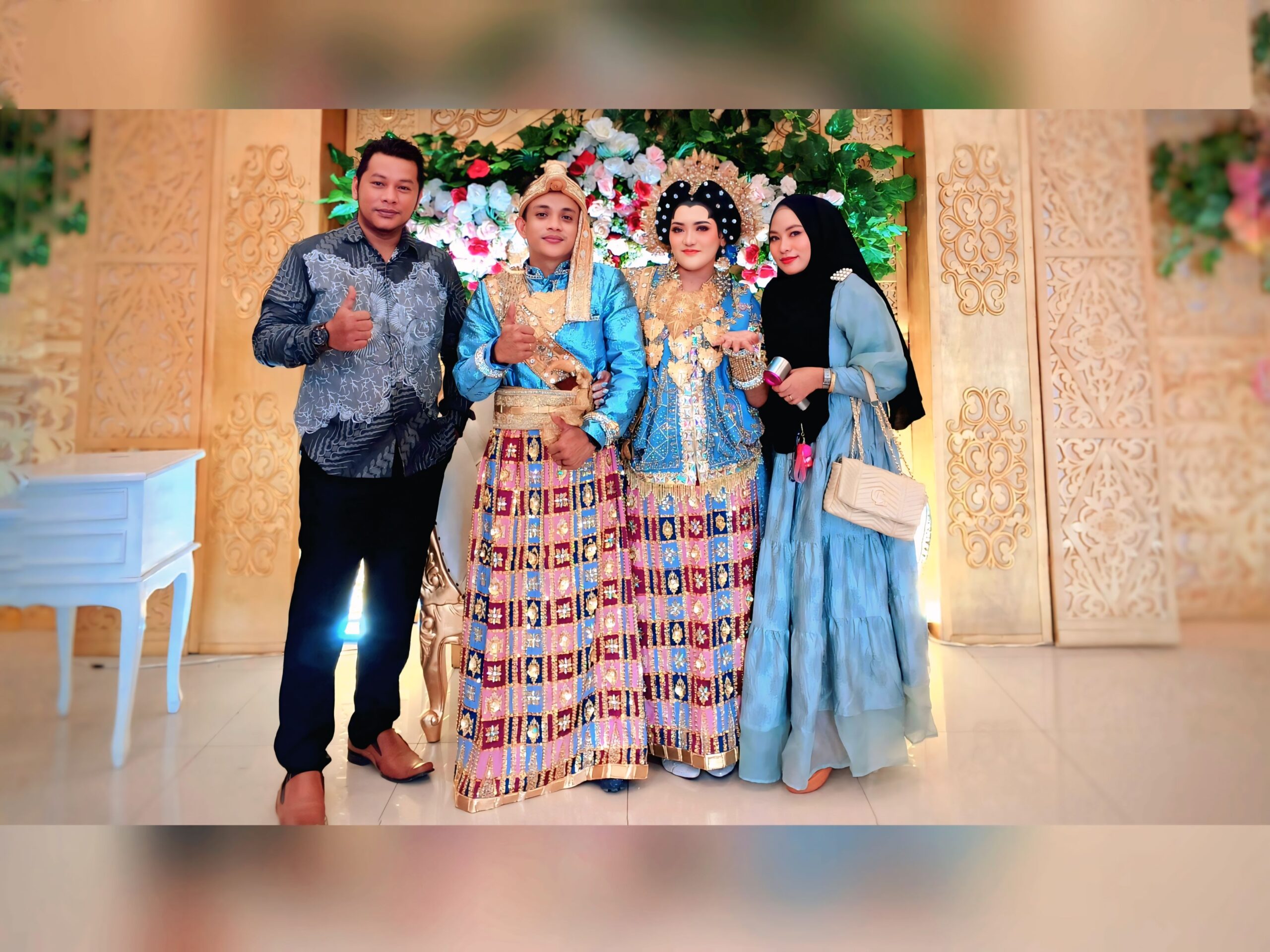 Keponakan Ketum SEKAT RI, Galang Jamil Pasombo, Resmi Menikahi Nanda Hikma Ramadhani