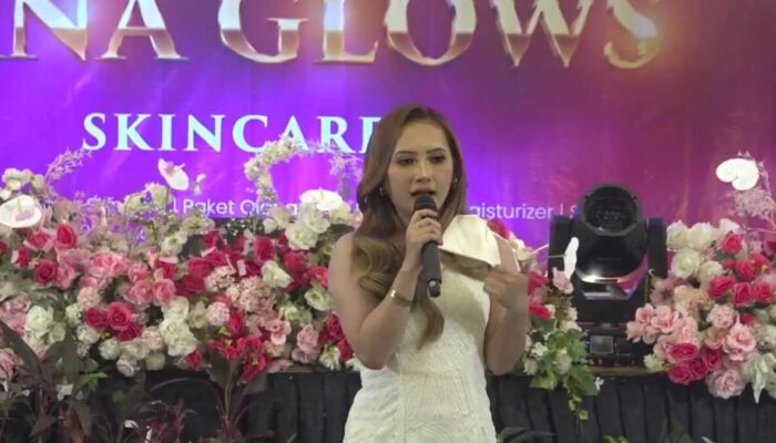 Grand Launching Spektakuler Qiana Glows Skincare Guncang Makassar