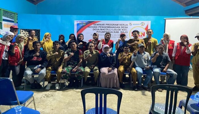 Mahasiswa KKN Unhas Gelombang 114 Dorong Program Lingkungan Ramah di Wajo