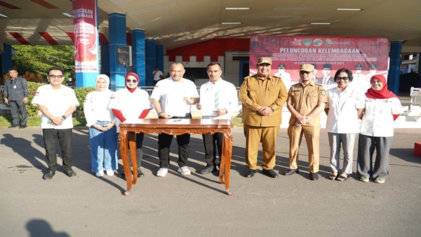 Pemkab Maros Tandatangani Kerjasama Koperasi Merah Putih dengan GAN Sulsel