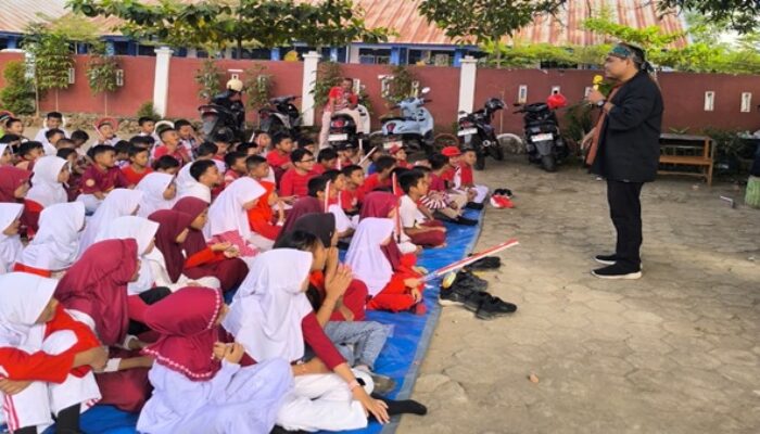 SD Negeri Parinring Makassar Rayakan HUT RI dengan Edukasi Anti-Bullying