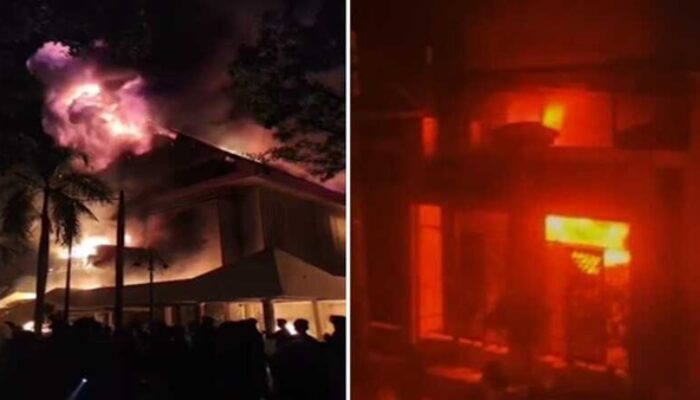 Ngeri, Pos Lantas, Gedung DPRD Kota, Provinsi, dan Kejati Sulsel Dibakar Demonstran