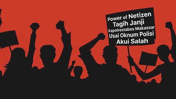 Publik Tagih Janji Kapolrestabes Makassar Usai Oknum Polisi Akui Salah