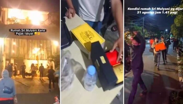 Rumah Sri Mulyani Dijarah, Dapur hingga Televisi Kena “Pajak Rakyat”