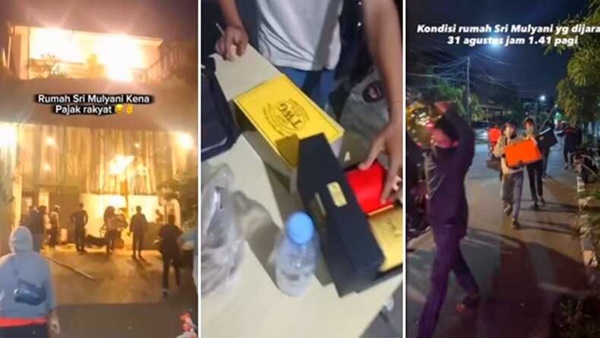 Rumah Sri Mulyani Dijarah, Dapur hingga Televisi Kena “Pajak Rakyat”