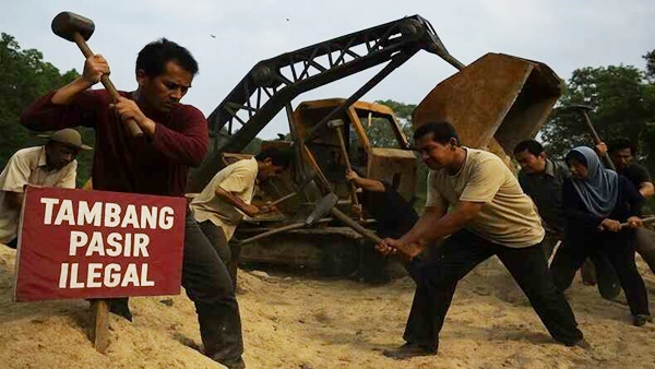 Omong Kosong Kasat Reskrim Takalar, Tambang Ilegal di Sawakong Tetap Beroperasi