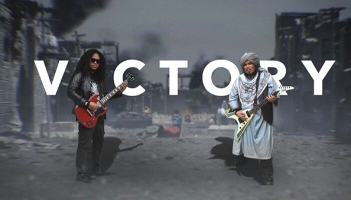 Ustaz Derry Sulaiman dan Cakra Barani Suarakan Gaza Lewat Lagu Victory