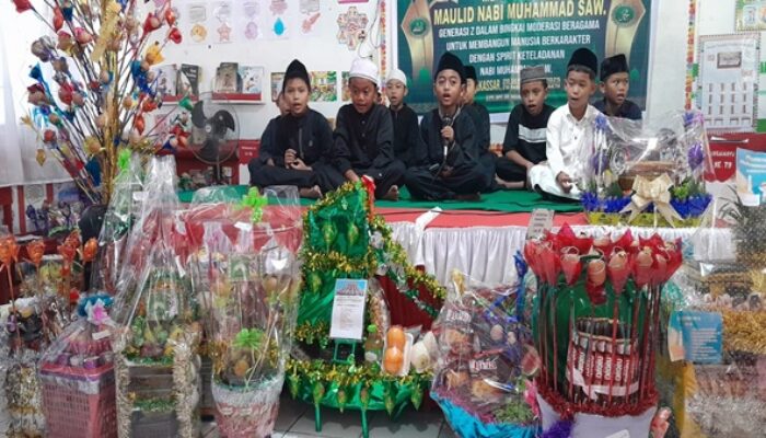 Maulid Nabi di SD Negeri Borong Makassar Angkat Tema Karakter dan Moderasi Beragama