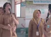 Smart TV Hibah Presiden Jadi Ajang Mesra, Guru SD Bukan Pasutri Karaoke di Kelas