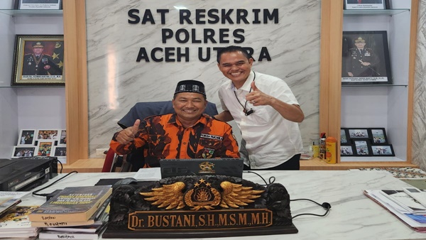 Ali Quba Puji Kapolres Aceh Utara dan Kasat Reskrim, Banyak Kasus Besar Terungkap