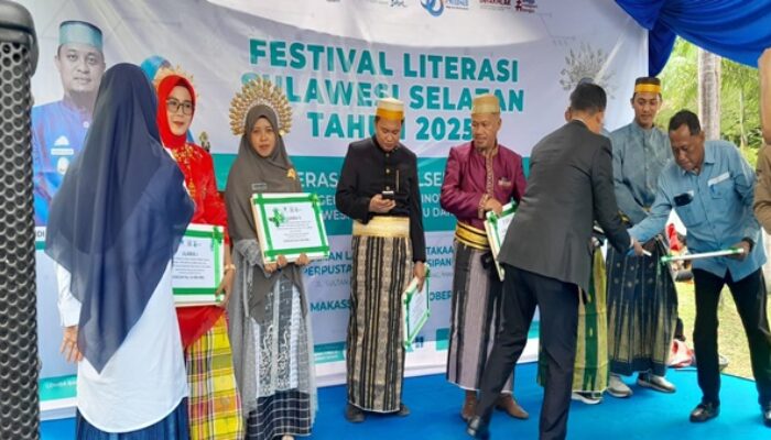 Festival Literasi Sulsel 2025 Resmi Dibuka, Tekankan Generasi Cerdas dan Berkarakter