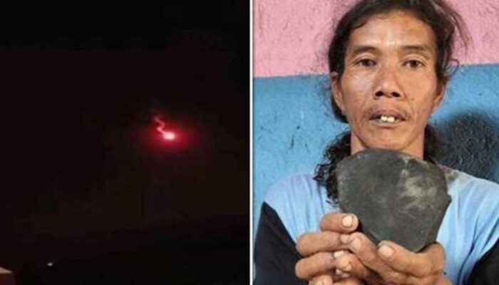 Batu Hitam Diduga Meteor Ditemukan Warga Tegal Usai Dentuman Keras