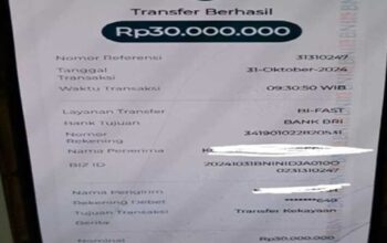 Oknum Kepsek di Makassar Diduga Nikmati dari Fasum, Bukti Transfer Rp30 Juta Terkuak