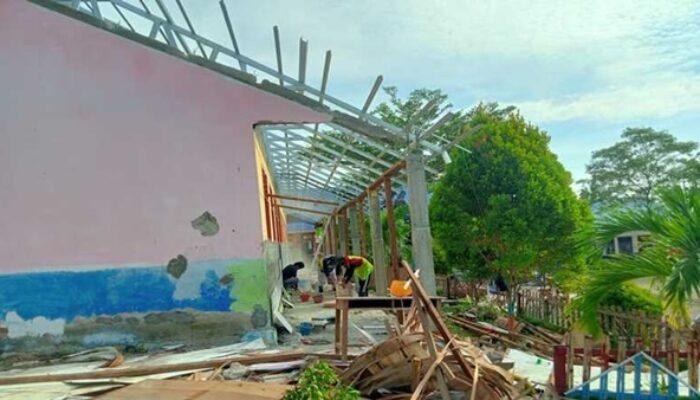 Proyek Rehabilitasi SD di Maros Asal-asalan, LSM Jimak Desak APH Turun Tangan