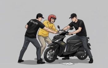 Debt Collector PT KB Finansia Multi Finance di Makassar Rampas Paksa Motor Warga