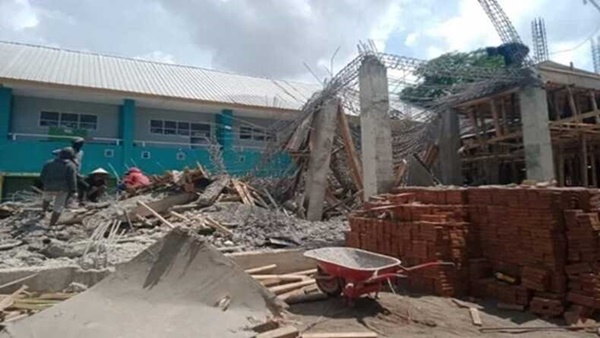 Anggaran Miliaran Jadi Debu! Gedung Baru MIN 2 Takalar Roboh Sebelum Diresmikan