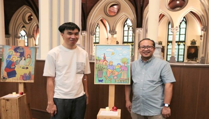 17 Lukisan Bertema Iman Hadir dalam Pameran Seasons of Grace di Mezanin Katedral