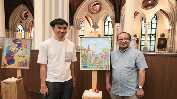 17 Lukisan Bertema Iman Hadir dalam Pameran Seasons of Grace di Mezanin Katedral