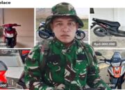 Ngaku Prajurit, TNI Gadungan di Sidrap Tipu Pembeli Motor Online