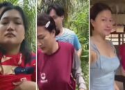 Tangkapan layar video viral Ibu Tiri vs Anak Tiri yang beredar di media sosial.