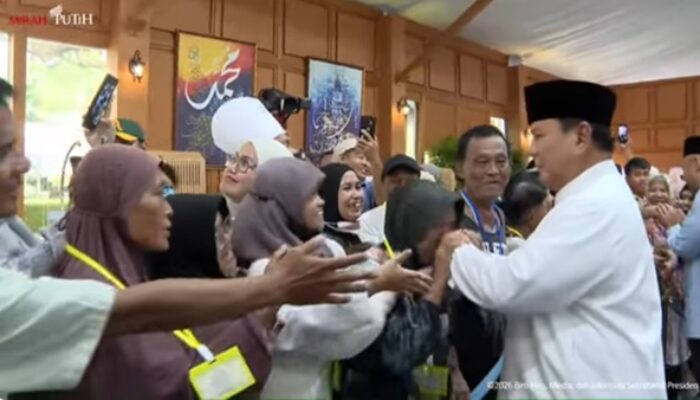 Prabowo Open House 5.000 Warga, Pejabat Negara Tidak Diundang