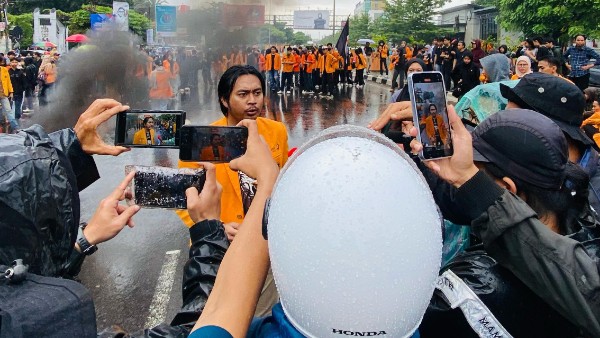 Hasrul, salah satu aktivis sekaligus Mantan Presiden BEM UNM